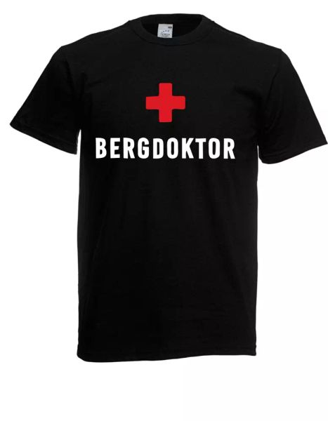 

mens t-shirt  mountain doctor  size up to 5xl, White;black