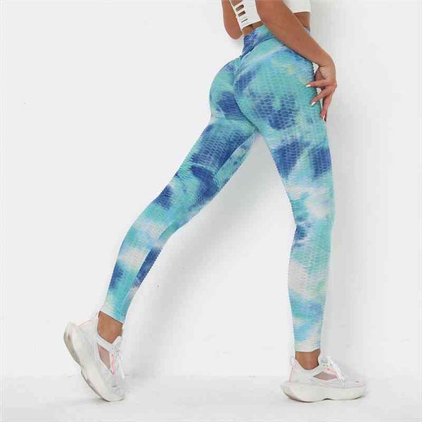 

gym high waist dot leggins women legging mujer color gradient sportswear ladies polyester casual seamless pants, Black