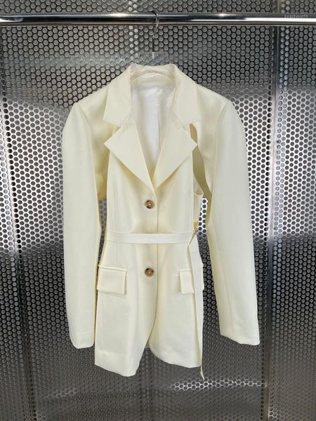 

women's suits & blazers the early autumn 2021 fake two jackets 0812, White;black