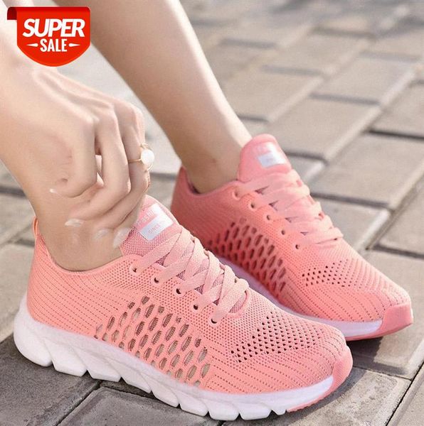 

2020 spring new designer platform sneakers women shoes casual air mesh female flats shoes for woman #hm8p