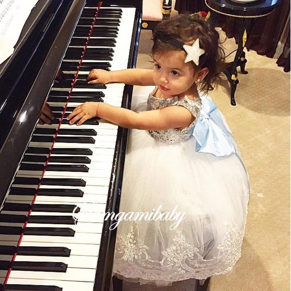 

girl's dresses daylebaby baby girl infant born baptism halter 1 years birthday party clothes lace sequin bow princess dress, Red;yellow
