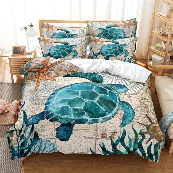 

bedding sets 3d tortoise set  duvet cover bed cotton bedroom