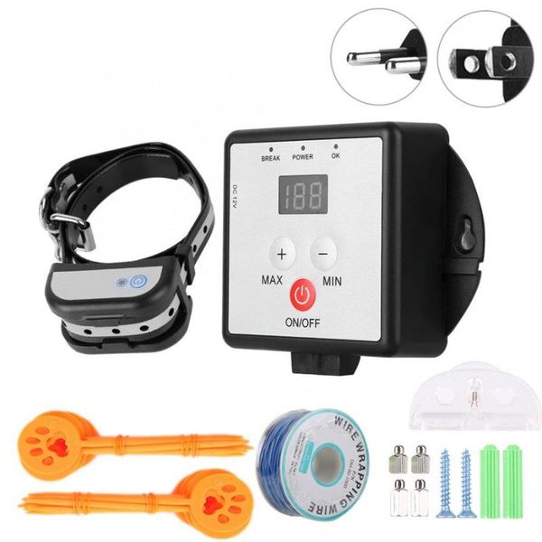 

alarme residencial alarm system kits pet dog electric fence rechargeable waterproof training receivers 100-240v systems