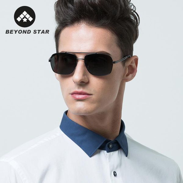 

polarized men sunglasses uv400 anti-reflective square 2021 aviation style eyewear ar1904, White;black