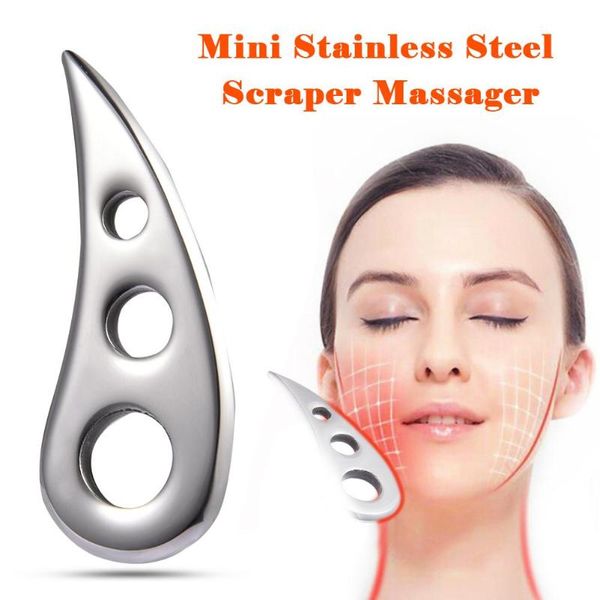

accessories mini stainless steel scraper massager facial neck arm plantar fascia massage relaxation sports muscle care