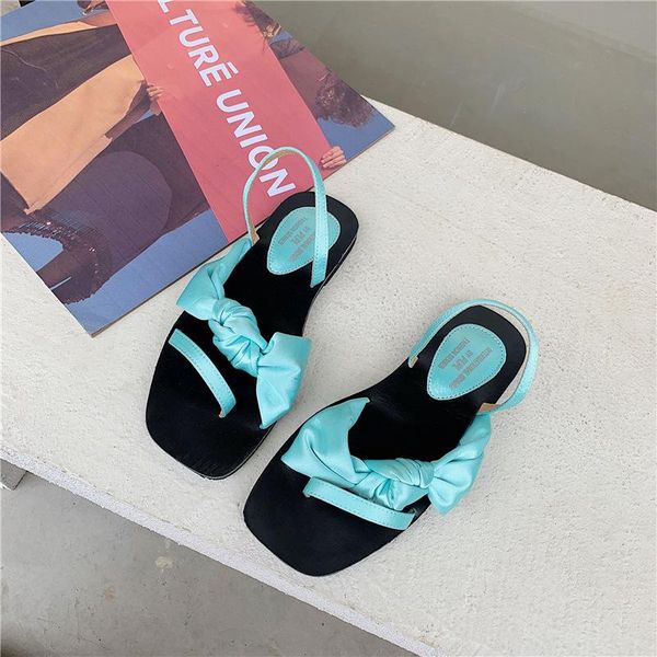 

slippers casual flat shoes female low rubber flip flops slides butterfly-knot slipers women luxury hawaiian summer 2021 pu fashi, Black