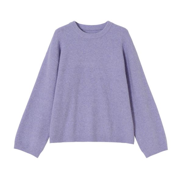 

sweater two-color pullover long sleeve crew neck rgkt, White;black