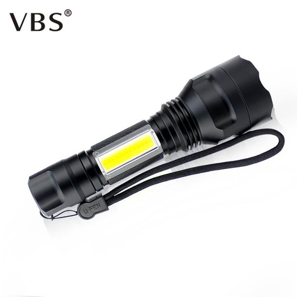 

super bright waterproof t6 work light lantern rechargeable 4 mode with 18650 battery torch lighting flashlights torches