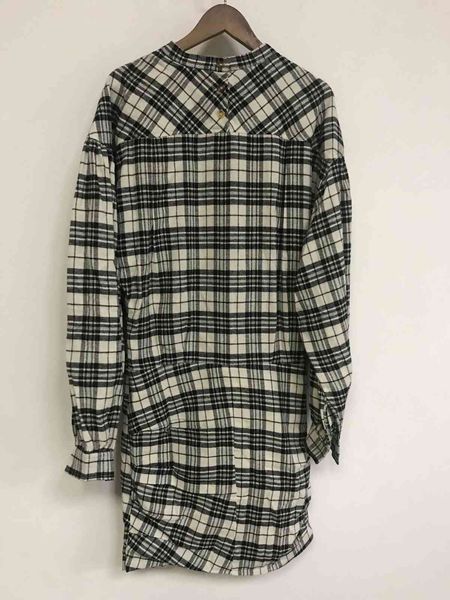 

dress 2021 autumn and winter plaid pleated long-sleeved women's adxh, Black;gray