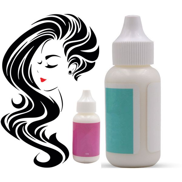 

1.3oz bold hold glue for lace wig headgear wigs laces glues adhesive pink green blue lables 3pcs, Black;brown