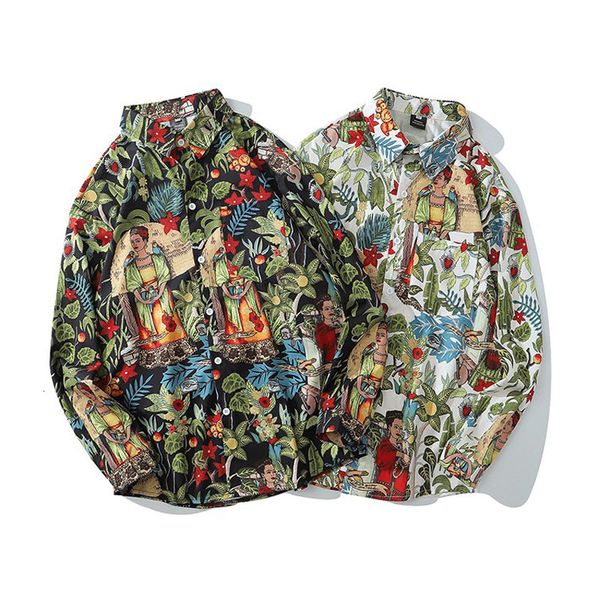 

men's casual shirts shirt, man's baggy cartoon fine chinese style, spring and fall, 9wwq, White;black