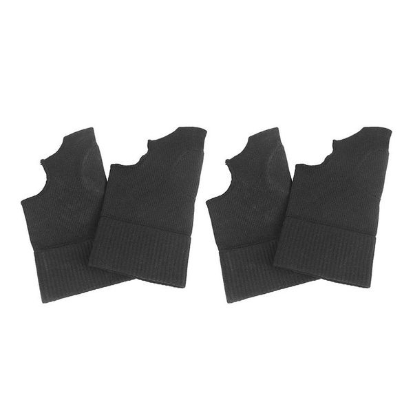 

wrist support 2pairs/pack protective arthritis universal pad recovery brace sleeve accessories thumb fitness compression, Black;red