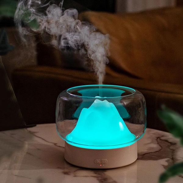 

essential oils diffusers 400ml led aroma diffuser bpa moutain view oil difusor with warm and color lamp humidificador