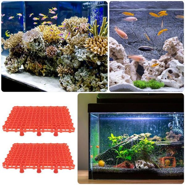 

aquariums 1 set fish tank filtration plate aquarium splicing isolation net