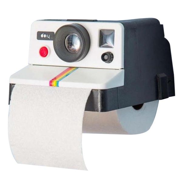 

inspired tissue boxes toilet roll paper holder box bathroom retro decor creative polaroid camera shape & napkins