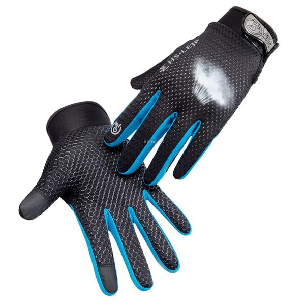 

touch screen cycling gloves bicycle sports full finger breathable hiking motorcycle riding mountain bike, Black