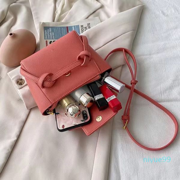 

bag handbag designer handbag pu solid color cover multicolor mini wallet with long shoulder strap adjustable designer handbag cross body