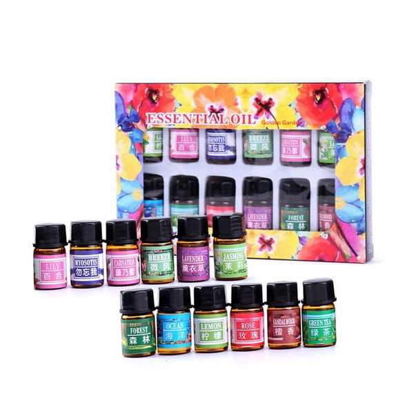 

car air freshener 12pcs 3ml essential oil perfume for humidifier auto product accessories tslm1