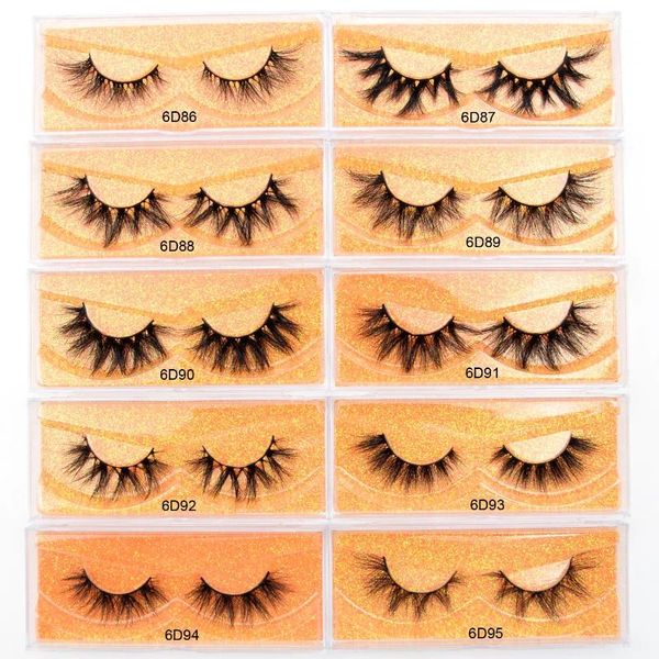 

wholesale 10 pairs 6d mink lashes soft false eyelashes natural long makeup maquillaje faux cils