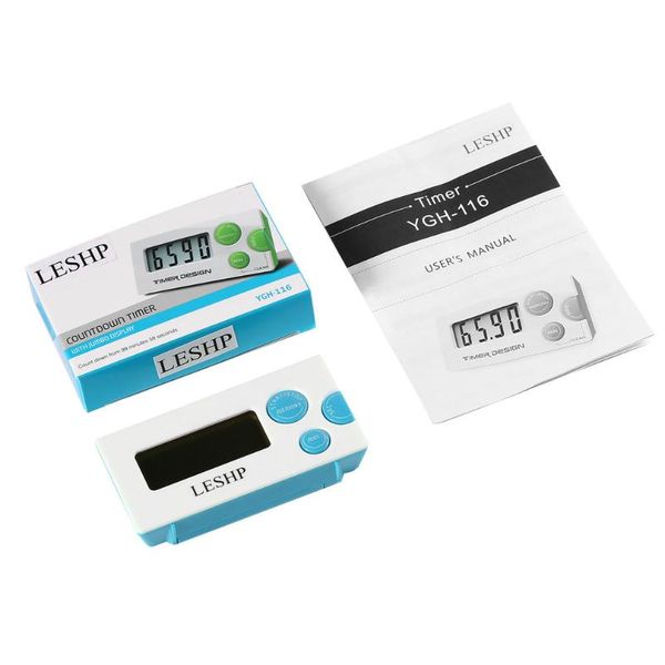

kitchen timers leshp lcd display digital countdown tool gadgets soup cooking electronic timer count down alarm desk clockportable