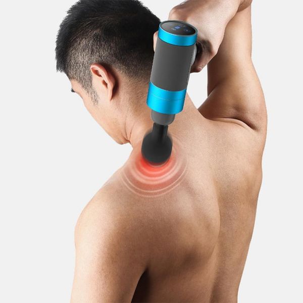 

massage gun 2021 usb charging colorful space aluminum+abs electric fascia muscle body relaxation deep tissue percussion xa7t
