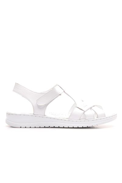 

white women leather sandals, Black