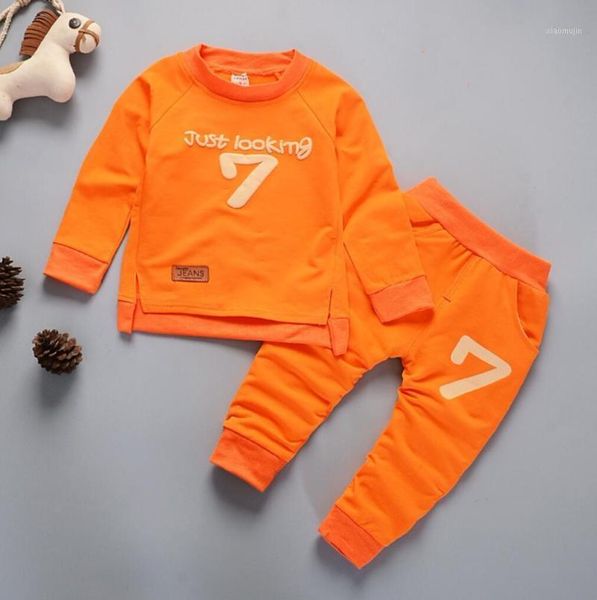 

clothing sets autumn winter children boy girl keep warm long sleeve sweaters+pants fashion kids clothes sports suit for boys, White