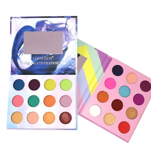 

colors shining matte eyeshadow palette makeup pigment smoky eye shadow pallete1