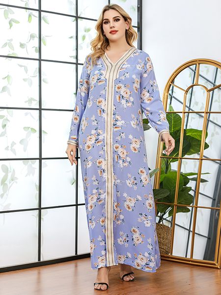 

plus size summer women arabic muslim hijab long maxi dress ramadan eid mubarak kaftan abaya dubai turkey robe longue femme islam, Red