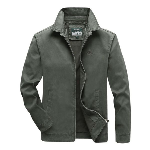 

feitong 4xl men autumn winter solid bomber jacket baseball uniform zipper overcoat windbreaker jackets clothing coats male men's, Black;brown