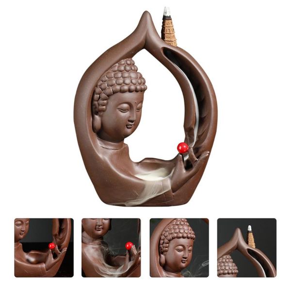 

fragrance lamps desk incense burner backflow antique home censer decor )