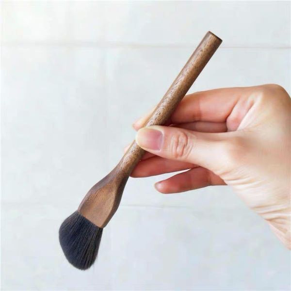 

makeup brushes super soft handmade antique brush walnut trimming