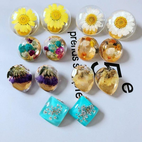 

clip-on & screw back sweet cute flower petal elegant clip earring, Silver