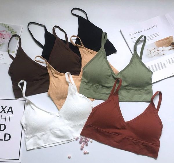 

fitness women underwear girl sports bra running yoga sport jogging gym push up cotton bras clothing, White;black