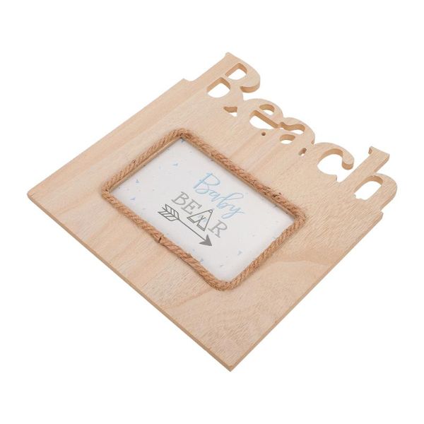 

frames 1pc simple wooden letters picture frame deskstanding retro po decor