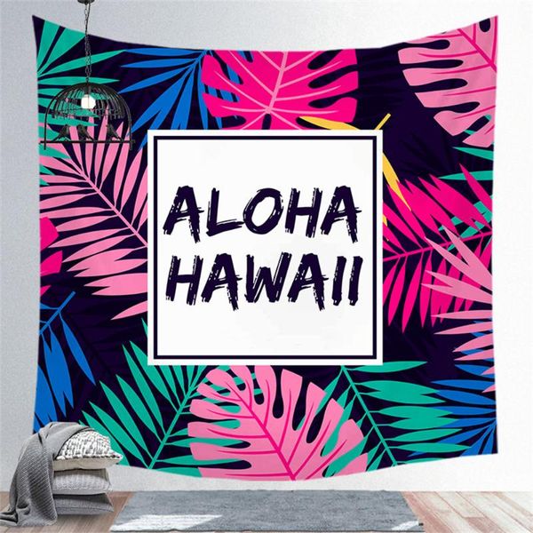 

tapestries custom vintage summer banana leaf tapestry hippie boho wall art decor hanging fabric living ceiling room cgt001