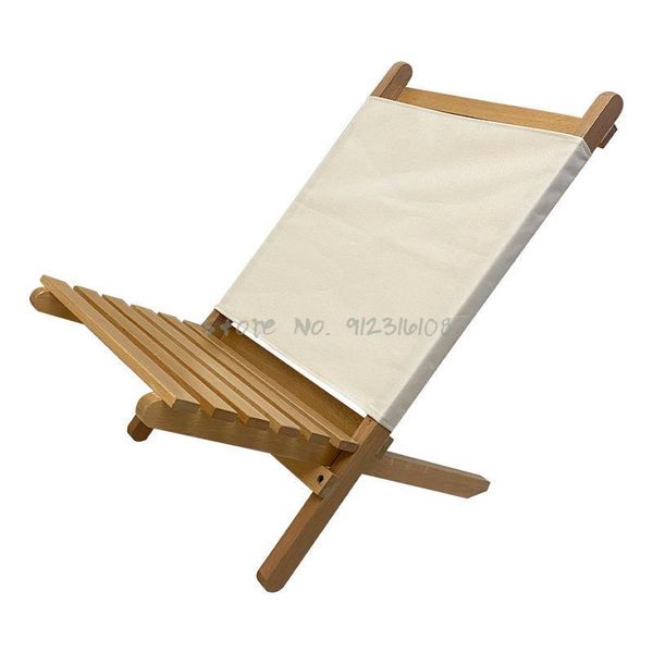 

camp furniture beech solid wood detachable leisure camping chair fishing portable beach outdoor patio