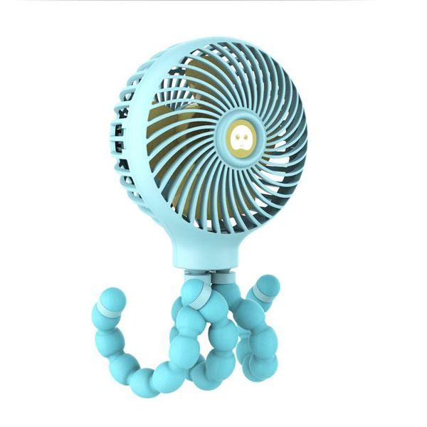 

electric fans mini portable hanging ocs shape stand adjustable handheld usb charging fan cooler for baby stroller student use