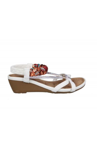 

sandals 20y151-3 ordiik white female, Black