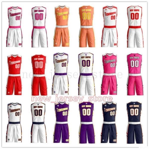

customize any name any number man women girl youth kids boys basketball jerseys sport shirts as the pictures you offer zz0028, Black;red