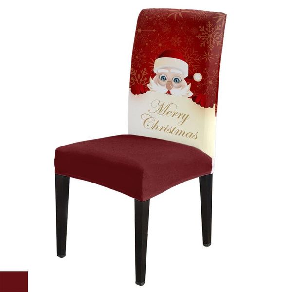

chair covers christmas santa dining home decor living room seat for chairs