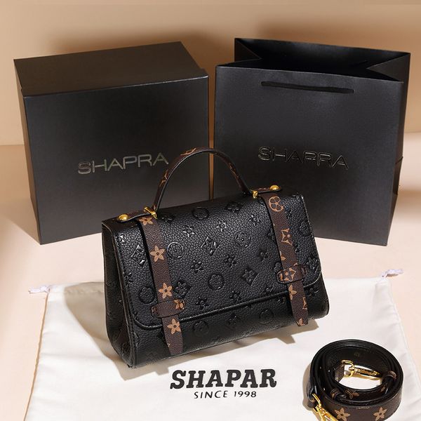

handbag small square bag female 2021 autumn and winter old flower diagonal black fashion foreign style one shoulder portable cambridge, Black;red