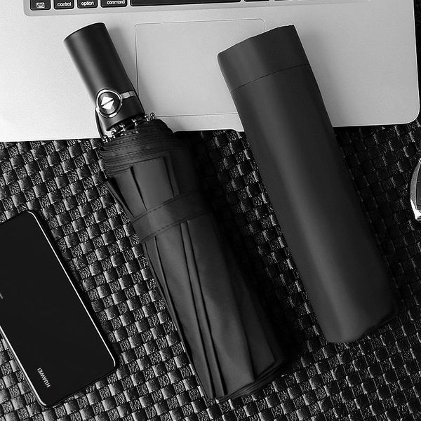 

umbrellas large strong wind resistant folding automatic umbrella rain women auto luxury big windproof men 10k parasol