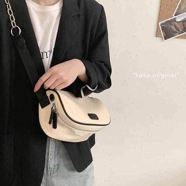 

canvas women's summer 2021 new fashion dumpling bag