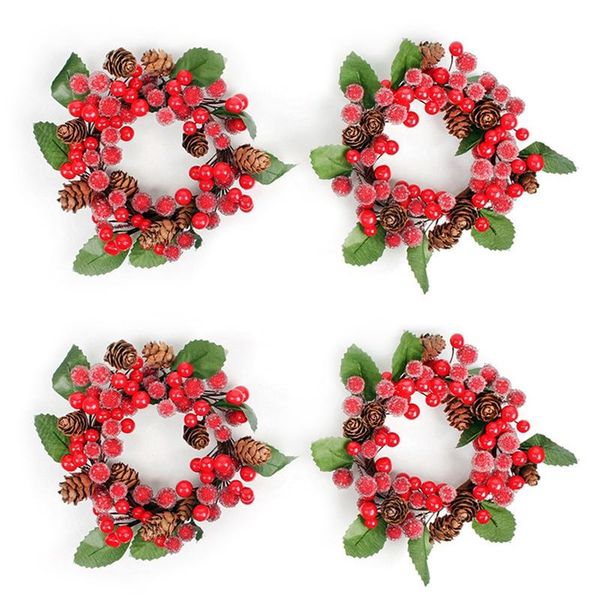 

rattan christmas wreath artificial flowers garland dried flower for home wedding decoration diy floral wreaths decorative