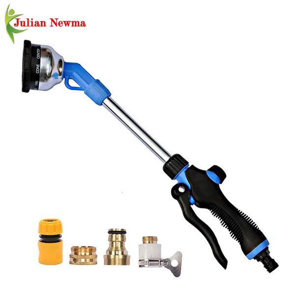 

watering equipments high pressure washer spray gun hidrolavadora nine-function long pole water cleanning car garden hose lances irrigation t