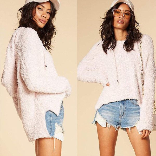 

women's hoodies & sweatshirts women autumn long sleeve hoodie sweatshirt pullover casual clothes fashion, Black