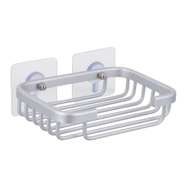 

soap dishes 1 set dish holder self-draining shower bar saver aluminium rack