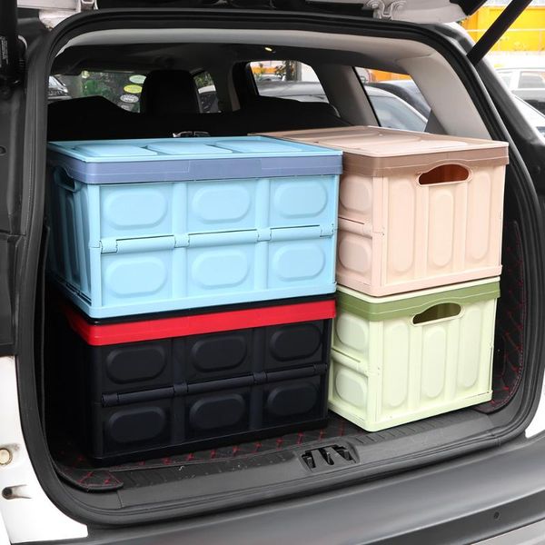 

car organizer multifunctional foldable storage box stowing tidying large cargo trunk