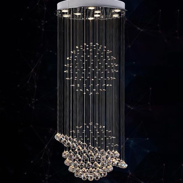 

jmmxiuz 2021 selling modern k9 led crystal chandelier lamp 100% chandeliers